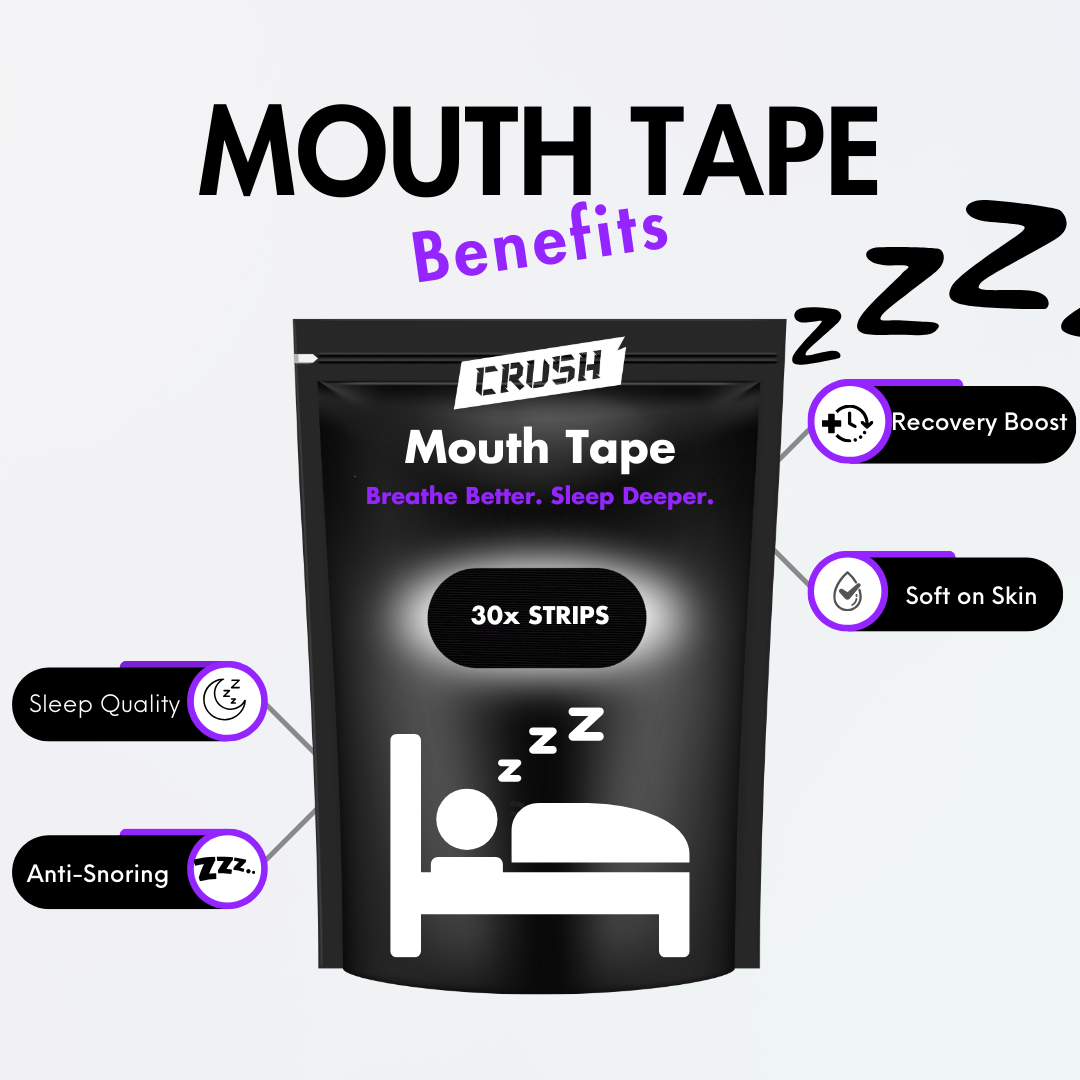 Crush Mouth Tape | Sleep Deeper & Recover Better | 30-Day Supply